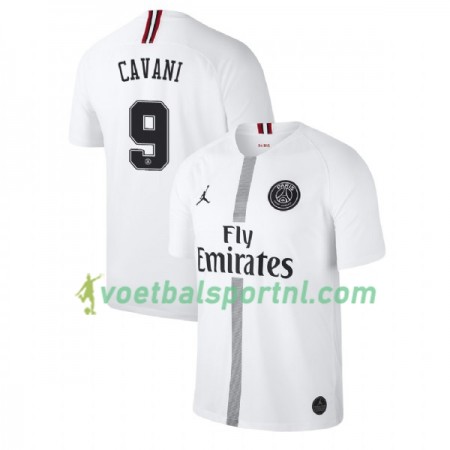 Paris Saint-Germain Cavani 9 Jodan Wit Third Shirt 2018-19
